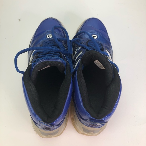 Adidas Mens Shoes Infantey Bounce Blue Basketball - Picture 6 of 9